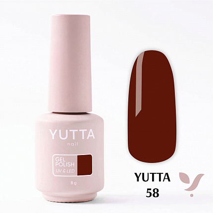 YUTTA, Гель-лак 58 (8g)