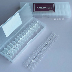 Типсы nail patch S06 гелевые квадрат 240 шт