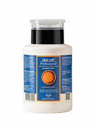 GEL-OFF Ср-во для обезжир-я ногтей и снятия л/с Cleaner CANDY, ТЫКВЕННЫЙ ПИРОГ, 200 мл