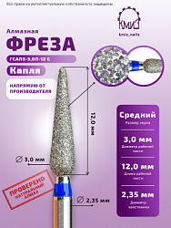 КМИЗ ГОЛОВКА АЛМАЗНАЯ ГСАПЗ-3,0П-12 С 866.104.260.120.040 арт 118861