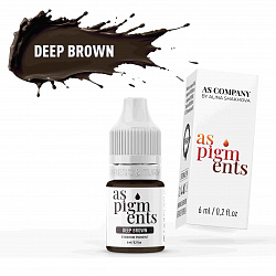Пигмент для бровей Deep brown (Глубокий коричневый), 6 мл AS-Company™