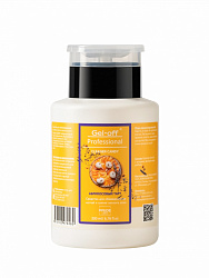 GEL-OFF Ср-во для обезжир-я ногтей и снятия л/с Cleaner CANDY, АБРИКОСОВЫЙ ТАРТ, 200 мл
