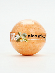 Бомбочка для ванны, 120 г, аромат сладкая ваниль, PICO MICO