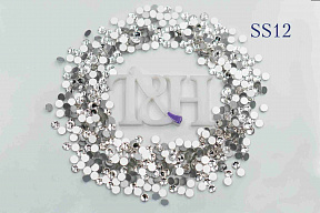 Стразы T&H 100шт Белые SS12 арт. 94324