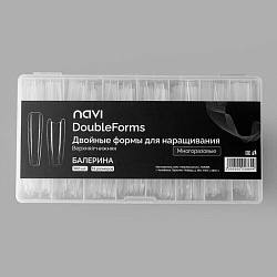 Двойные формы для наращивания DoubleForms балерина NAVI, 300 шт