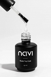 Топ ЧЗ прозрачный без липкого слоя Blade Top Coat NAVI, 15 мл (прозрачный)