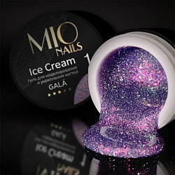 MIO Nails Гель ICE CREAM GEL - Gala # 01 - 13 г