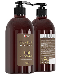 MILV Парфюмированный гель для душа. HOT CHOCOLATE. 500 мл