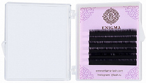 Черные ресницы Enigma 0,10/M/9 mm (6 линий)