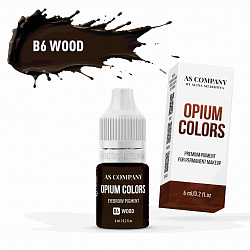 B6 WOOD пигмент для бровей 6мл (OPIUM COLORS) AS-Company™