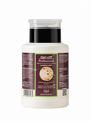 GEL-OFF Ср-во для обезжир-я ногтей и снятия л/с Cleaner CANDY, КАРАМЕЛЬНО-ЛИМОННЫЙ БИСКВИТ, 200 мл