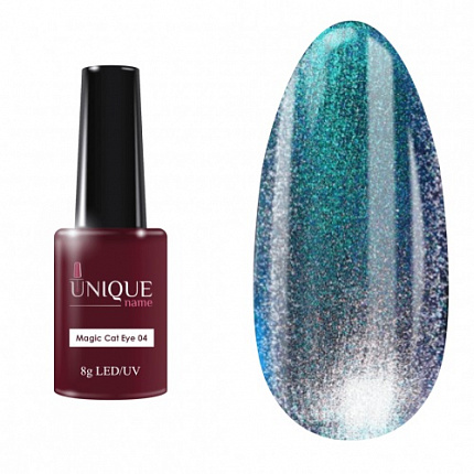 Unique Гель-лак Magic Cat Eye №04 (8ml)