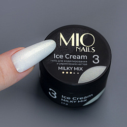 MIO Nails Гель ICE CREAM GEL - MILKY MIX # 03 - 13 г