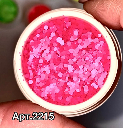 Bright bubbles розовый