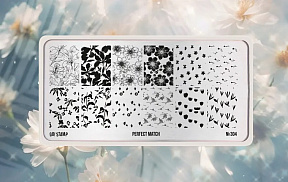 Пластина для стемпинга Go! Stamp 304 Perfect Match