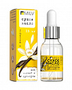 MILV Сухое укрепляющее масло для ногтей с шиммером "VANILLA". 15 мл
