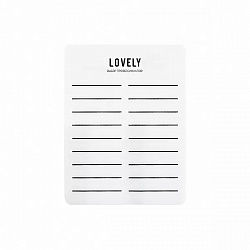 Планшет для ресниц Lovely №  2