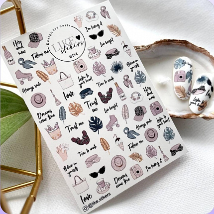 LIKE stikers №114
