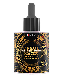 MILV Сухое парфюмированное масло для ногтей с шиммером №12. 50 мл