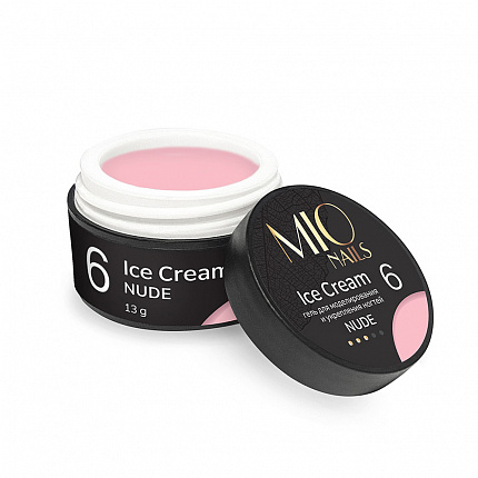 MIO Nails Холодный гель ICE CREAM GEL - NUDE # 06 13 г