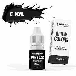 E1 DEVIL пигмент для век 6 мл (OPIUM COLORS) AS-Company™