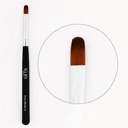 Klio кисть OVAL BRUSH 6
