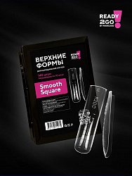 Ready2Go Верхние формы для наращивания ногтей Smooth Square 140 шт